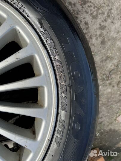 R16 Nokian Tyres All Weather+ 205/60, PCD 5x120 DIA 72.6
