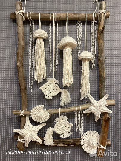 Панно Макраме настенные