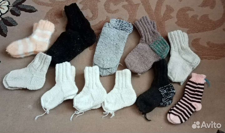 Шерстяные носки