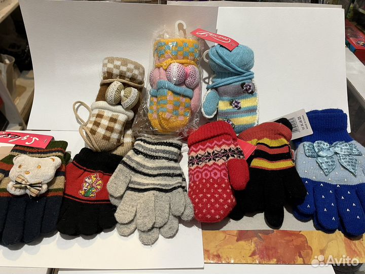 Перчатки,варежки детские