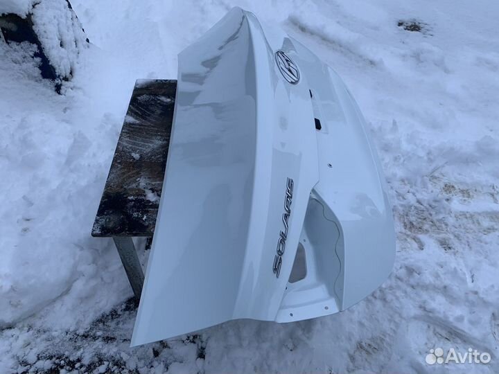 Крышка багажника Hyundai Solaris 2 Оригинал