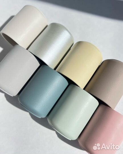 Стакан для свечи из гипса