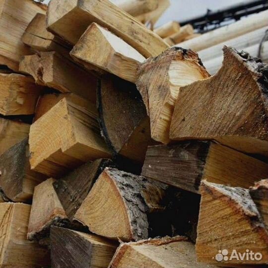 Дрова березовые. Колотые