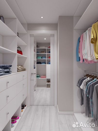 Гардеробная на заказ