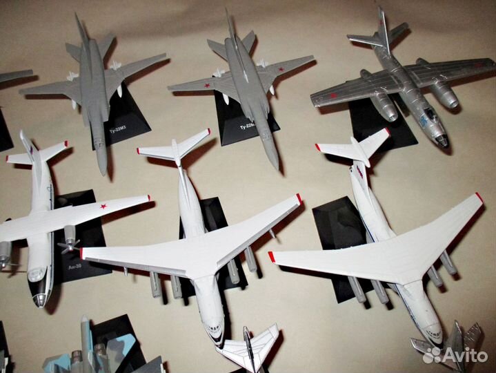 Модели Легендарные самолёты редкие (более 100 шт)