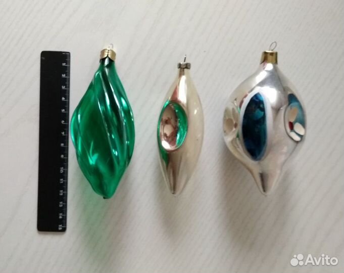 Игрушки на елку разных годов СССР