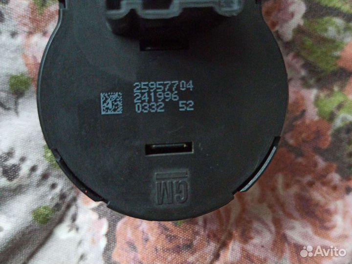 Кнопка света Шевроле