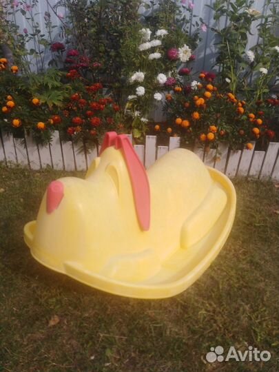 Детская качалка собачка