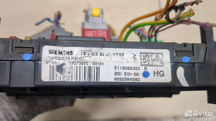 BSI Блок предохранителей Citroen Berlingo, 2003