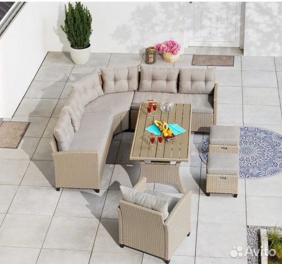 Комплект плетеной мебели AFM-373B