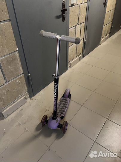 Трехколесный самокат happy baby