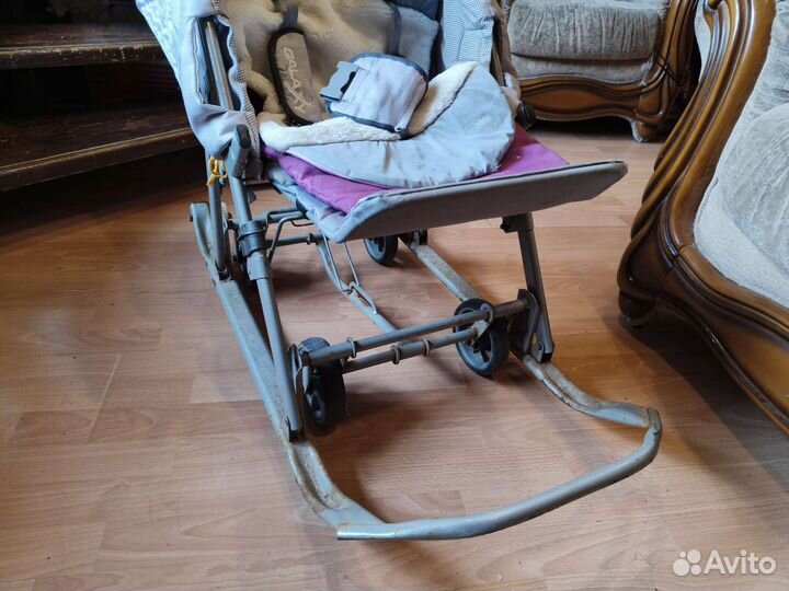 Коляска санки