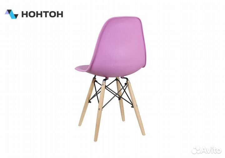Стул обеденный Eames DSW розовый