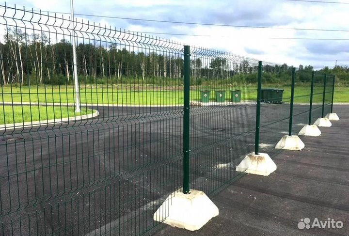 Забор металлический быстро