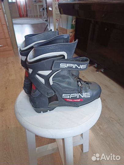Лыжные ботинки коньковые spine
