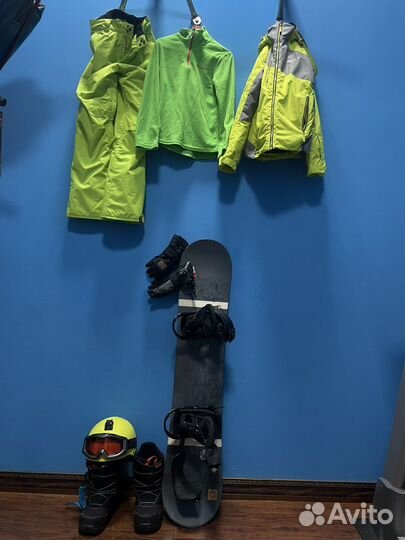 Готовый Детский набор для катание на сноуборде