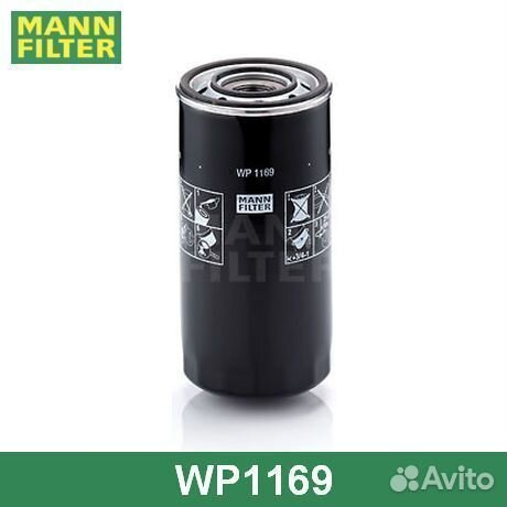 Масляный фильтр WP1169 mann-filter