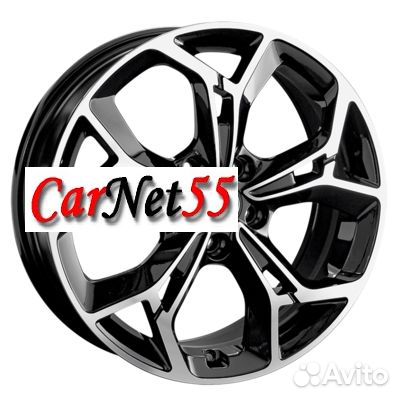 Replay 7x17/5x108 ET33 D60,1 CHR95 BKF (конус, C5