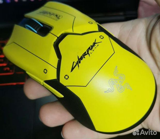 Игровая мышь Razer viper ultimate cyberpunk 2077