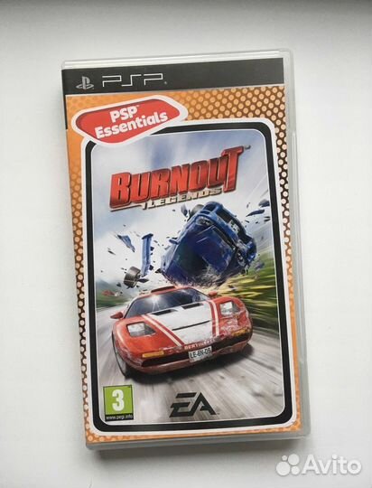 Burnout Legends PSP