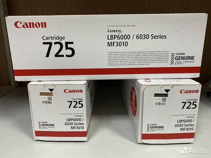 Тонер картридж Canon 3484B002 lbp CRG 725 RUR