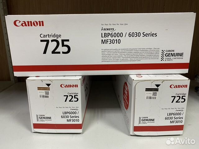 Тонер картридж Canon 3484B002 lbp CRG 725 RUR