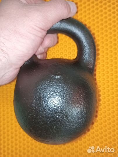 Гиря советская 8 кг чугун