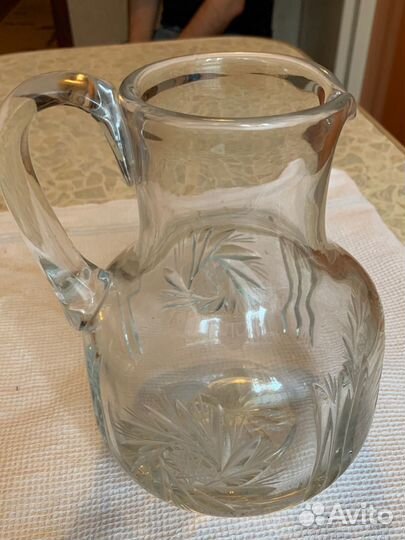 Кувшин хрустальный СССР на 2 литра