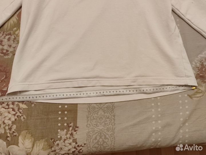 Лонгслив белый