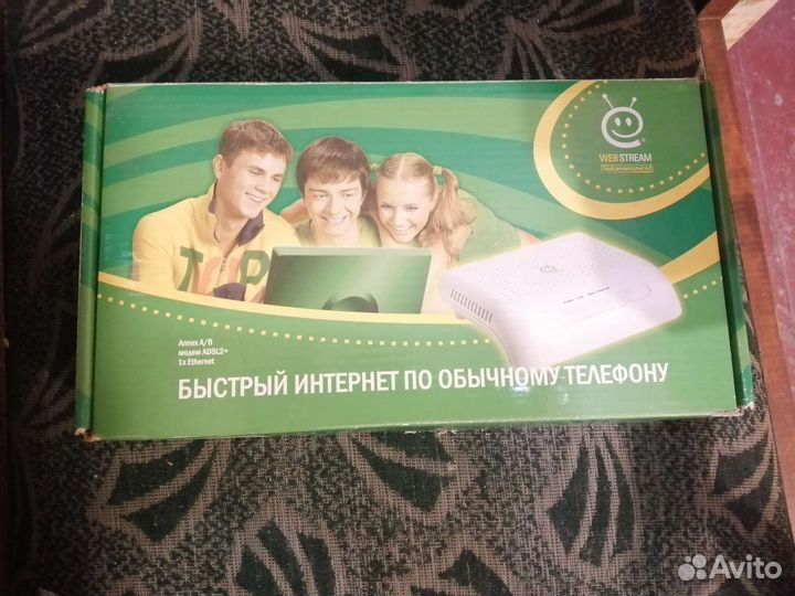 Модем WEB stream для подключения к интернету