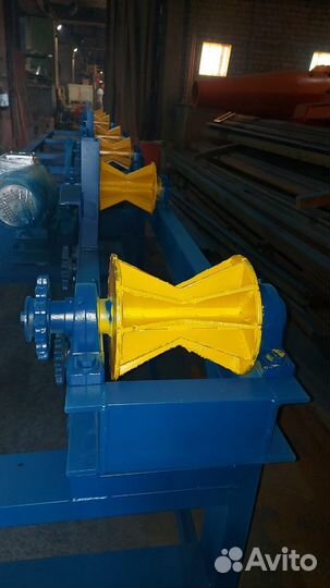 Рольганг приводной (бревнотаска)