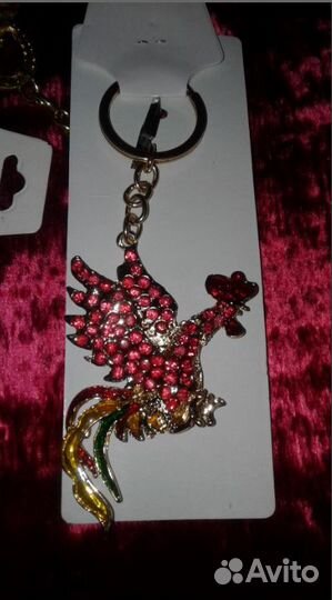 Брелоки со стразами