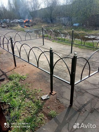 Ограды,лавочки,столы