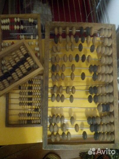 Счеты бухгалг, школьные большие. сред и малые СССР