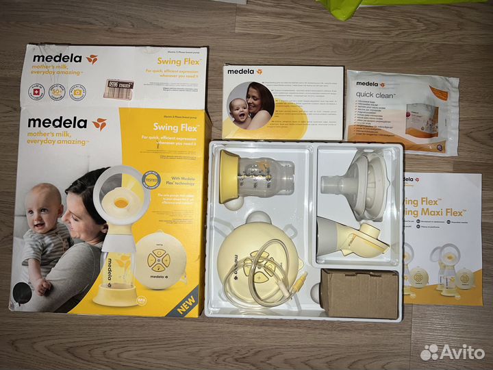 Молокоотсос medela swing flex