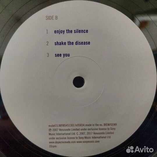 Depeche Mode/ The Best Of Depeche Mode:Vol. 1/3LP