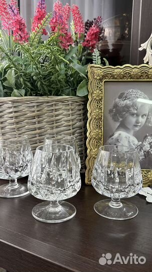 Хрустальные коньячные фужеры