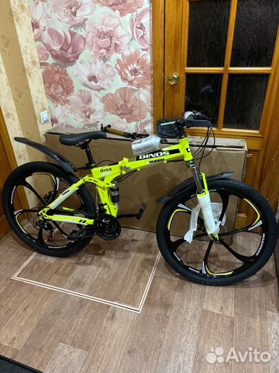 Велосипед на литье новый