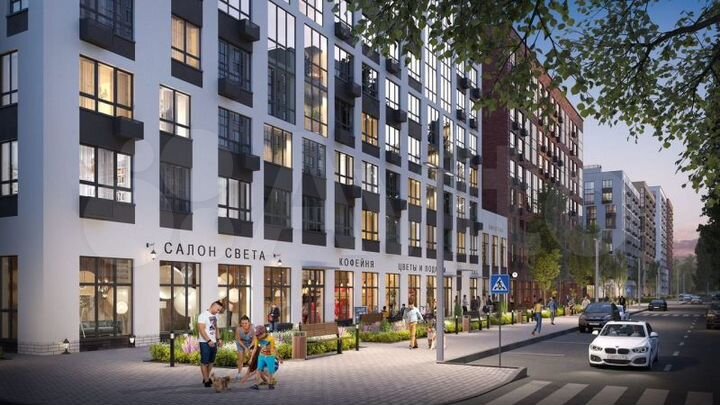 Квартира-студия, 22,4 м², 2/13 эт.