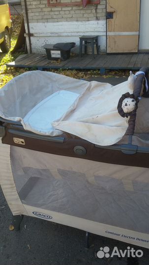 Продам манеж кровать graco Contour Electra