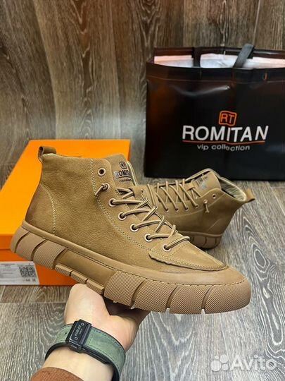 Ботинки мужские зимние Romitan lux кочество