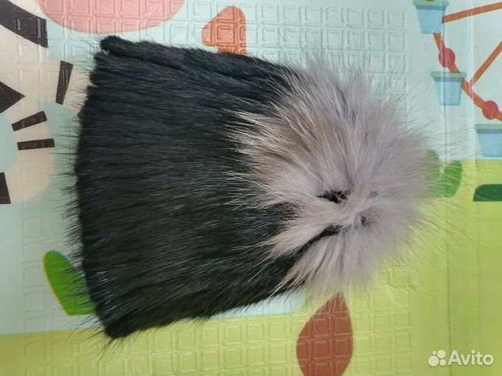 Шапка норковая женская