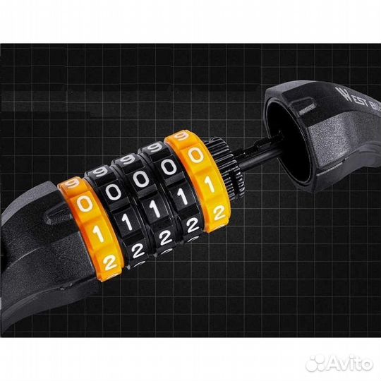 Кодовый замок велосипедный West Biking