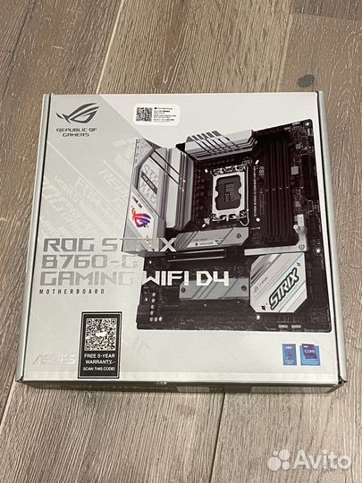 Материнская плата Asus rog strix b760-g gaming d4