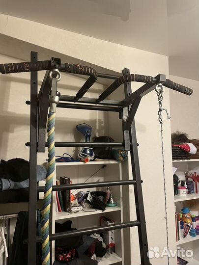 Шведская стенка с турником