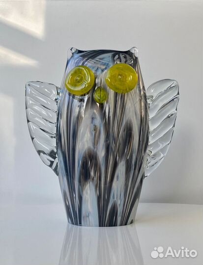 Сова из художественного стекла