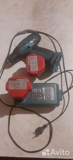 Шуруповерт makita 12v б.у. с подзарядным