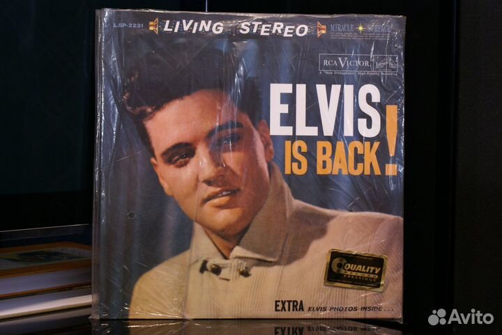 Elvis Presley Elvis Is Back USA 2 LP 45 RPM APO
