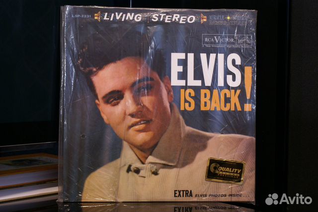 Elvis Presley Elvis Is Back USA 2 LP 45 RPM APO