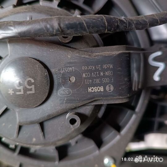 Моторчик печки ssangyong actyon new